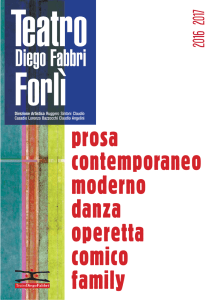 Teatro Diego Fabbri: Stagione 2016-2017