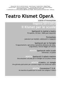 novita - Teatro Kismet OperA