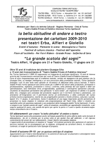 la bella abitudine di andare a teatro “La grande scatola dei sogni”