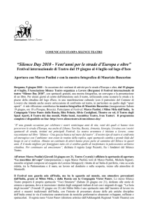 Leggi il testo del comunicato - Distretto Culturale di Valle Camonica