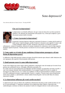 Sono depresso/a? - TRIVENETO CUORE