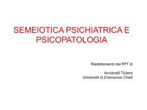 semiotica e psicopatologia