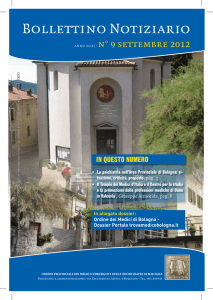 Bollettino Notiziario - Ordine dei Medici di Bologna