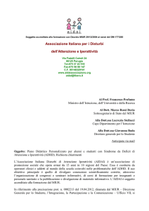 Lettera_MIUR_AIDAI - Associazione Italiana Disturbi Attenzione