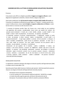 vademecum lettura diagnosi - Istituto comprensivo 1 di Modena