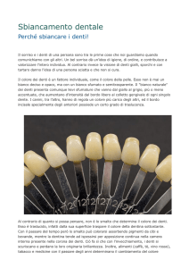 Sbiancamento dentale - Studio Dentistico Panella