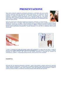 PRESENTAZIONE - clinica odontoiatrica helvetia