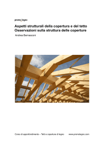 Aspetti strutturali e concezione della struttura portante