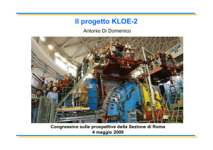 Il progetto KLOE-2 pg