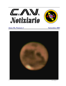 Anno XI, Numero 1 Settembre 2003