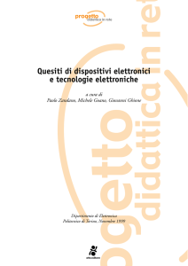 quesiti di dispositivi elettronici e tecnologie elettroniche