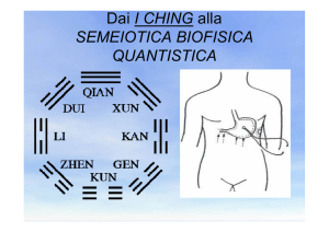 Da `I Ching` alla Semeiotica Biofisica Quantistica