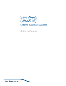 Savi W445-M - Plantronics