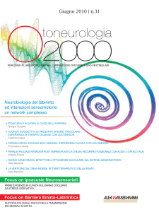 scarica il pdf - Otoneurologia 2000