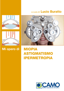 Miopia astigMatisMo iperMetropia