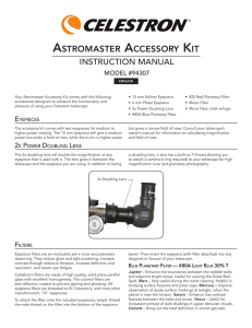 astromaster accessory kit