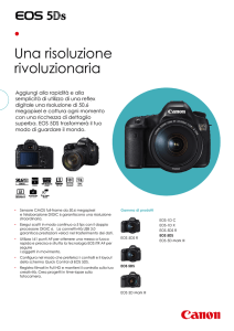 Presentazione Canon 5Ds