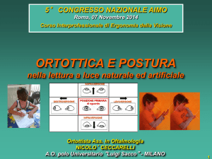 Nicolo Ceccarelli - Ortottica e postura