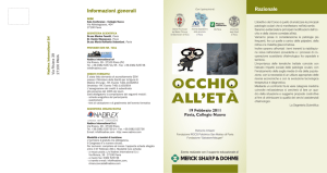 occhio all`età - Ordine dei Medici di Pavia