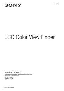LCD Color View Finder