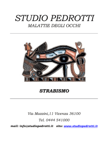 Strabismo - Studio Pedrotti