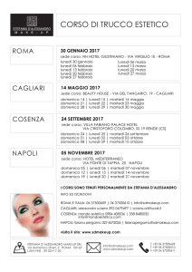 01 info corso trucco - Stefania d`Alessandro Make