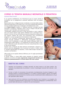 Terapia manuale pediatrica