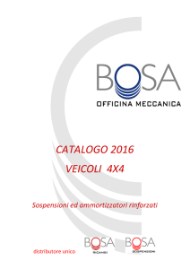 CATALOGO 2016 VEICOLI 4X4