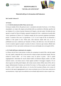 RESPONSABILITÀ “SCUOLA D`ANNUNCIO” Materiali utili per la