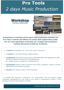 Pro Tools 2 days Music Production