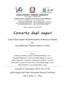 Concerto di Natale Liceo Musicale 2015