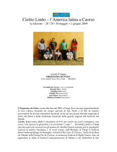 Cielito Lindo – l`America latina a Caorso