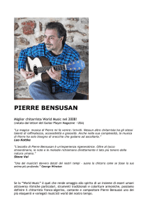 pierre bensusan - Comune di Nembro