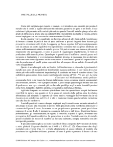 A. FINETTI, i metalli e le monete, p. 193