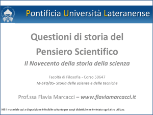 Diapositiva 1 - Pontificia Università Lateranense