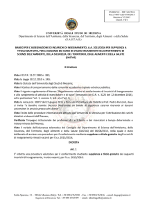 Bando supplenza vacanti 2015 16 Dip SASTAS pdf del 07 agosto
