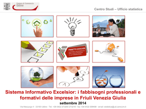 Rapporto Excelsior Friuli Venezia Giulia - Starnet