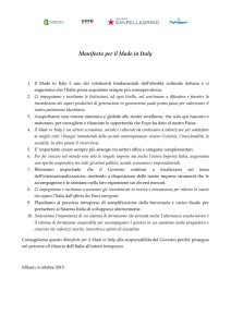 Scarica il Manifesto per il Made in Italy