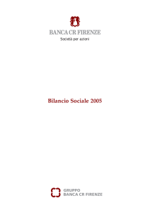 Bilancio Sociale 2005