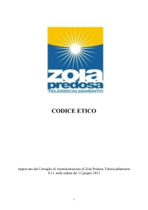 Zola Predosa_Codice Etico