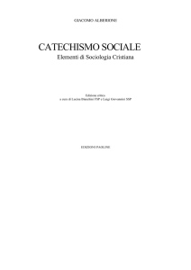 catechismo sociale - Opera omnia Alberione