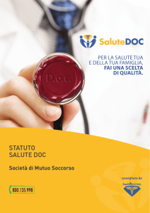 Statuto Salute DOC - Società Mutuo Soccorso