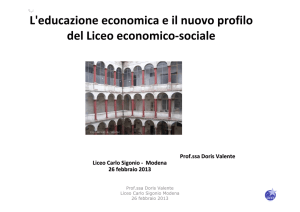 scarica il file pdf - Liceo Carlo Sigonio