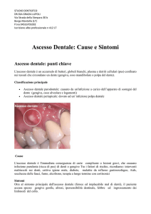 Ascesso Dentale: Cause e Sintomi - Studio dentistico Grazia Lupoli