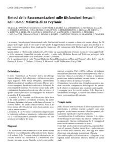 Malattia di La Peyronie - Prof. Alessandro Natali