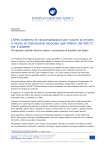 SGLT2 inhibitors Article 20 procedure - EMA