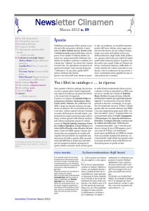 Marzo 2012 - Editrice Clinamen