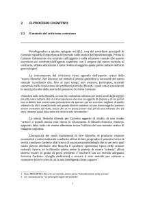 2 IL PROCESSO COGNITIVO