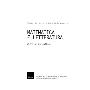 Matematica e letteratura