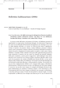 Bollettino balthasariano (2006)
